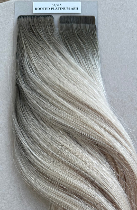 #6A/12A • Rooted Platinum Ash