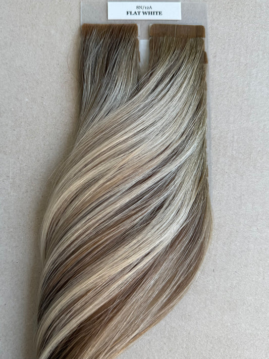 #8N/12A • Flat White Balayage